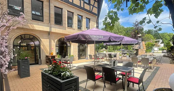 Sommerterrasse Restaurant Rabenstein